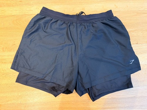 Gymshark herren lauf 1 - lauf, 2-in-1
