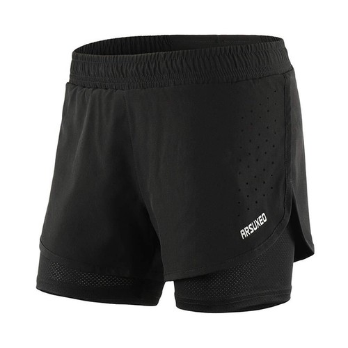 2in1 damen laufhose jogging - 2in1,