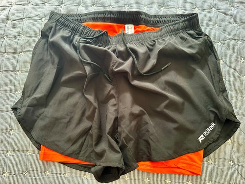 Runnr herren shorts - 2-in-1,