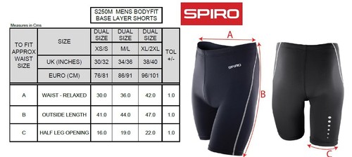 Spiro lauftight laufshort - lauftight,